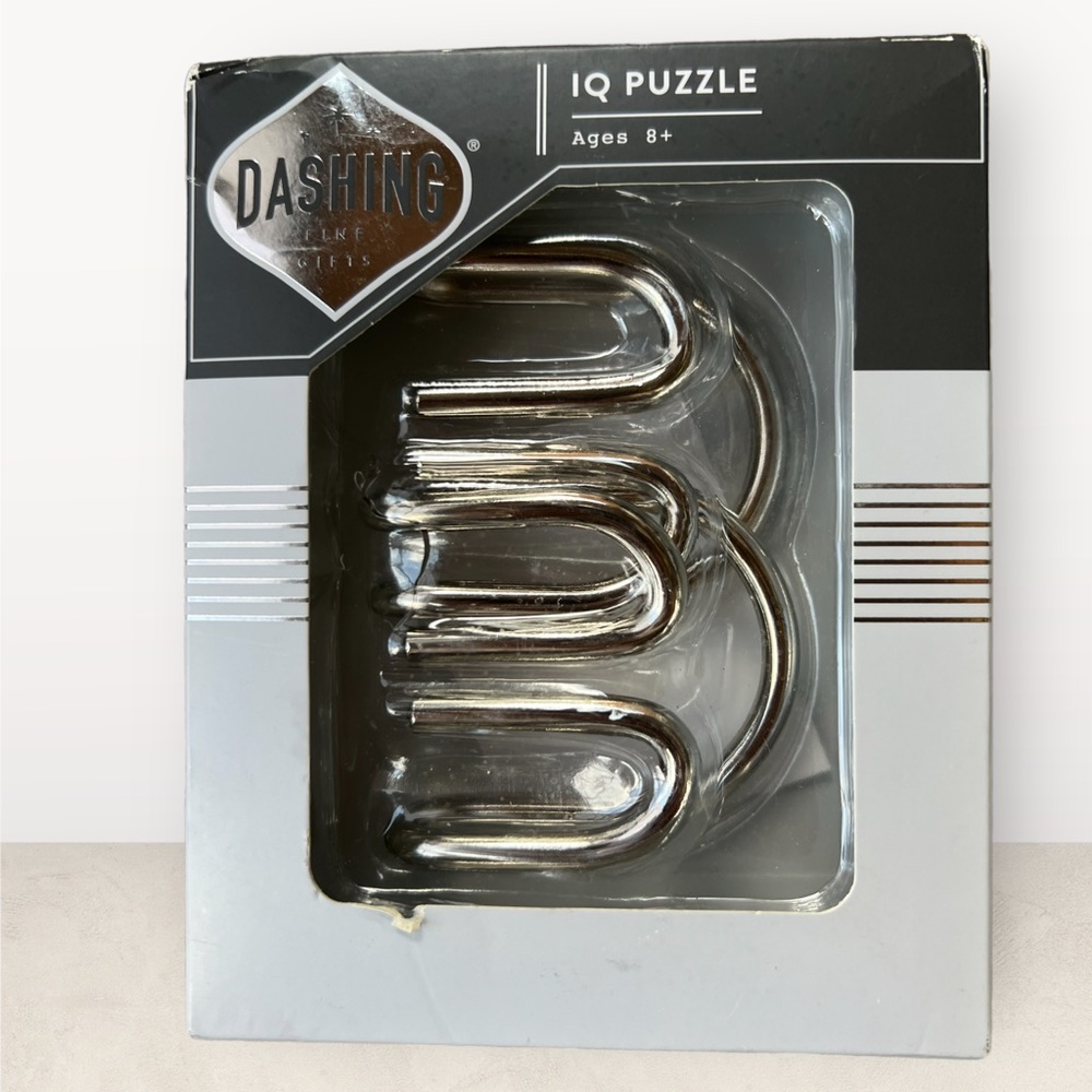 Dashing IQ PUZZLE ages 8+. Great stocking stuffer (and add on to your order).